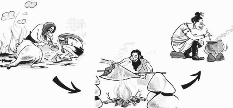 আগুন আবিষ্কারের কাহিনী