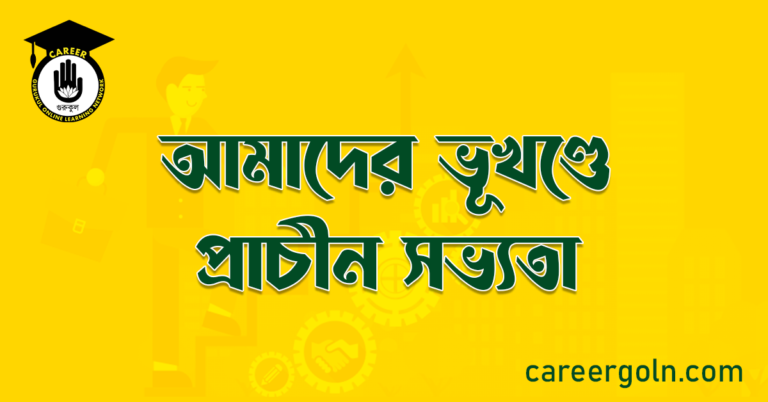 আমাদের ভূখণ্ডে প্রাচীন সভ্যতা